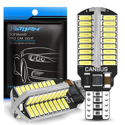 2Pcs Canbus T15 W16W 921 912 T16 902 LED Bulbs 72pcs 4014SMD Super Bright 3000LM Car Reversing Light 6000K White 12V