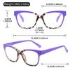 New Retro Classic Square-framed Reading Glasses with Gradient Color Matching, Trendy and Fashionable Reading Glasses