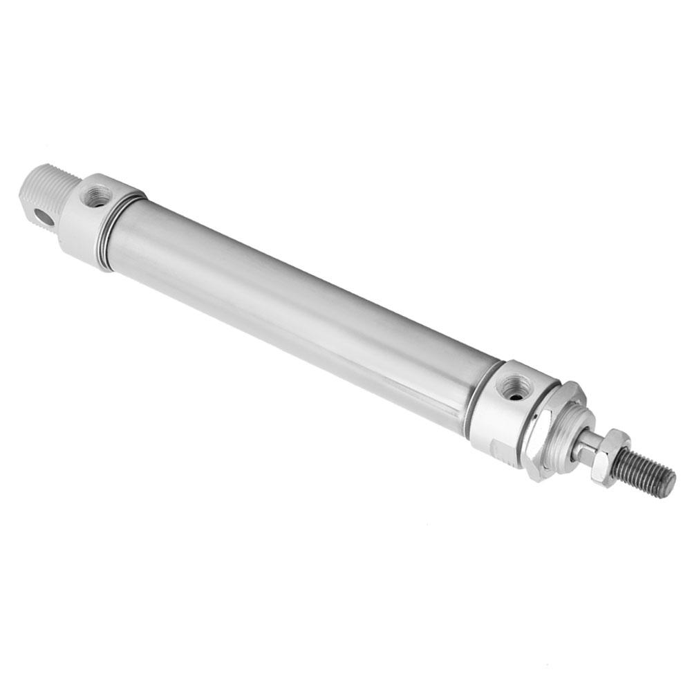 Mini Air Cylinder Stainless Steel Round Double Action Device Pneumatic Components MA25