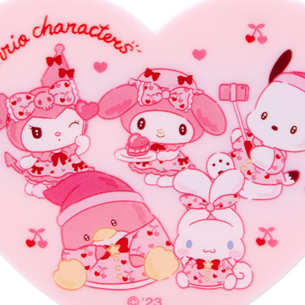 Sanrio Sanrio Characters Heart Shaped Hair Clip Hocance 832898 (Fun Design)