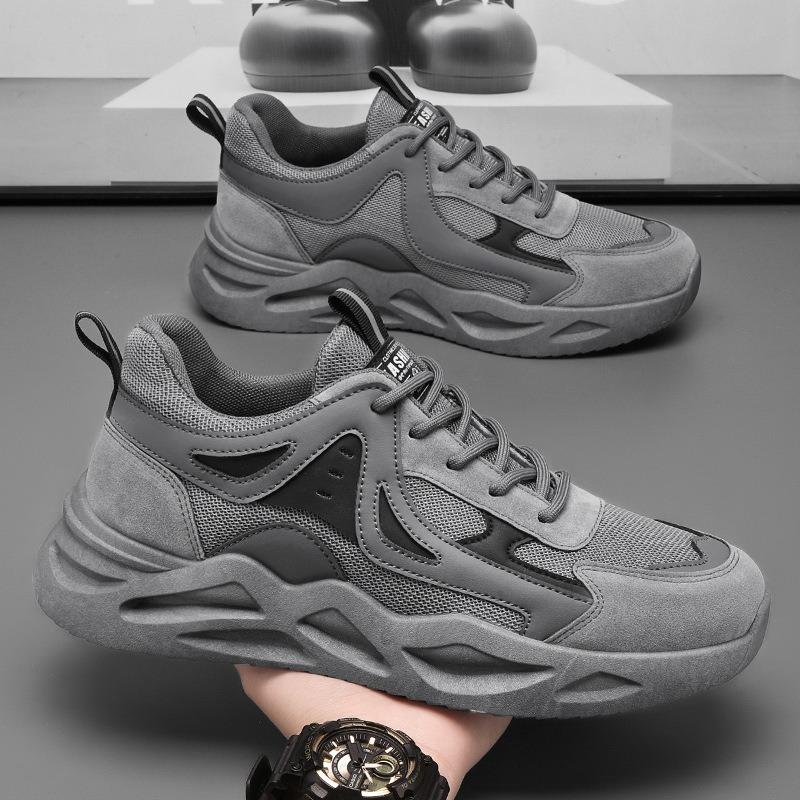 Fashion 2025 Men Black Safety Work Shoes Outdoor Breathable Wear-resistant Protective Sneakers Fashion Non Slip Hiking Sport Shoes 39-44