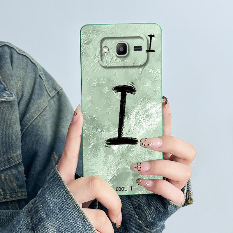 Funda For Samsung Galaxy J2 Prime G532 J2 ACE Grand Prime Plus G530 Soft Silicone Phone Case Protective Fashion Letter Cover