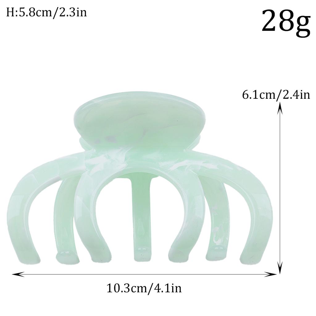 Velké překřížené sponky do vlasů ins prémiová pánvička spona do vlasů vzadu na hlavě, žraločí spona, dámská spona do vlasů vlasový doplněk