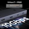 UGREEN Revodok Pro Hub with 10Gbps Data 4K Gigabit and Card Compatible with and More 9-in-1 USB-C Transfer, HDMI, LAN, PD100W, SD/TF Reader, MacBook,