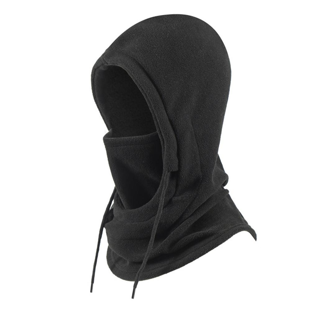 Winter Outdoor Cycling Hat Skiing Windproof Cold-proof Warm Plus Velvet Thick Neck Mask