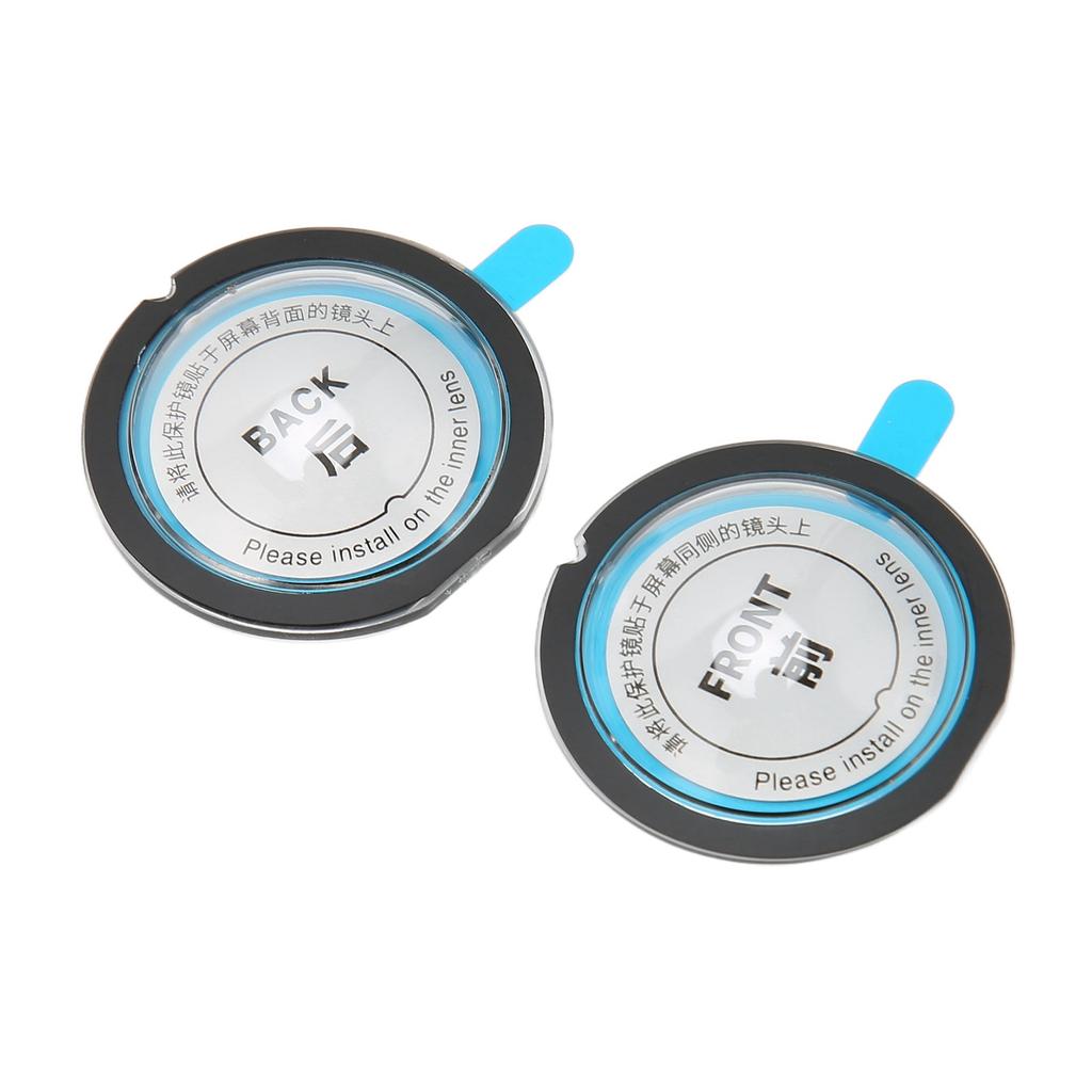 Dual Lens Guards Scratch Resistant Sticky Lens Guard Set for Insta360 X3 Panoramic Action Camera Accessories
