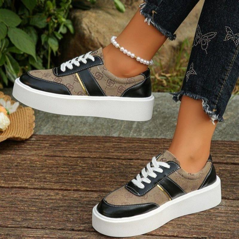 Fashion Spring Autumn Women Sneakers Trend Lightweight Leisure Sneakers Women Walking Design Fashion Platform Shoes Zapatos De Mujer