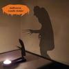 New Horror Halloween Candles Holder Funny Shadow for Halloween Party