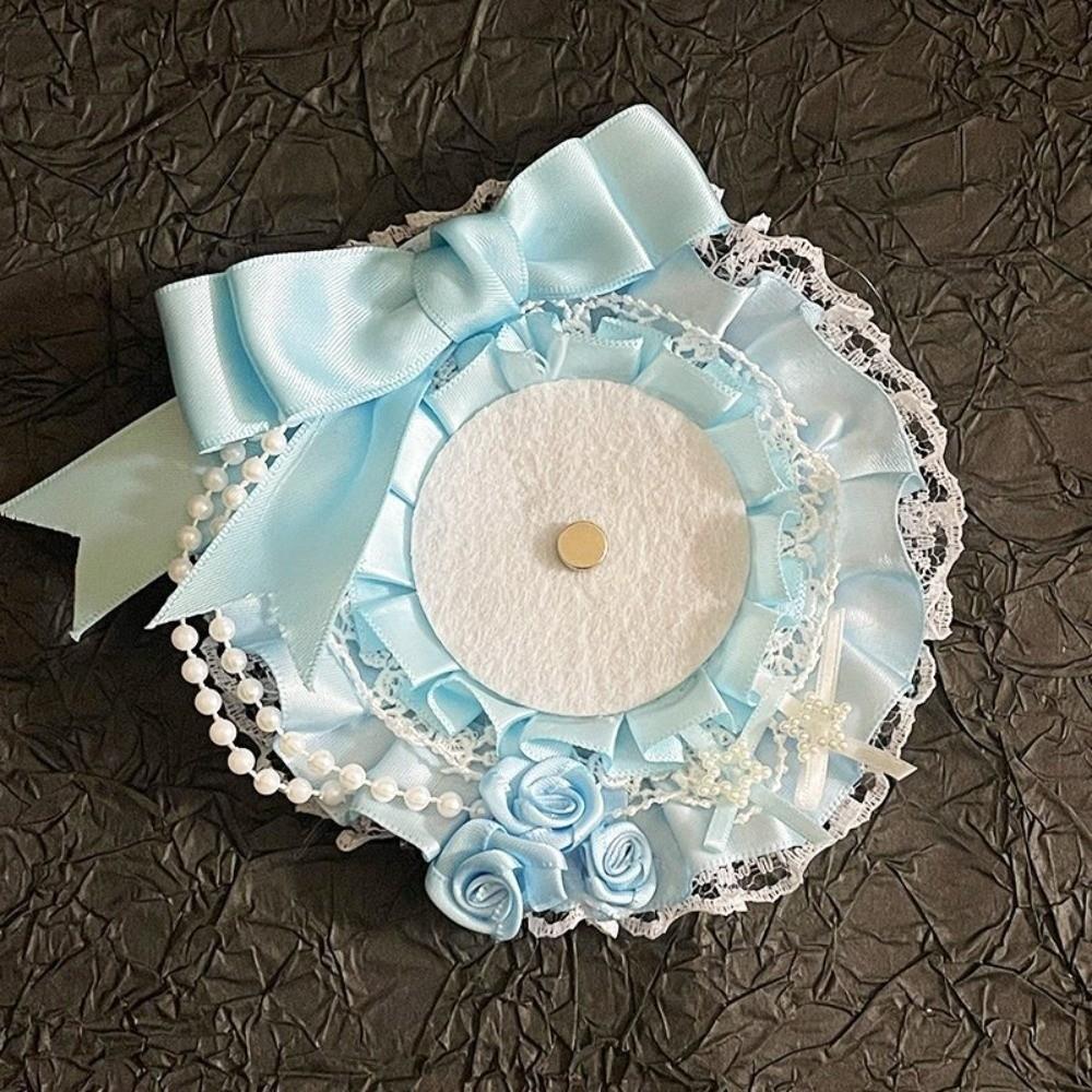 Pins Display Lolita Badges Holder Bow Badge Rosette Base Tray Itabag Badge Holder Card Holder
