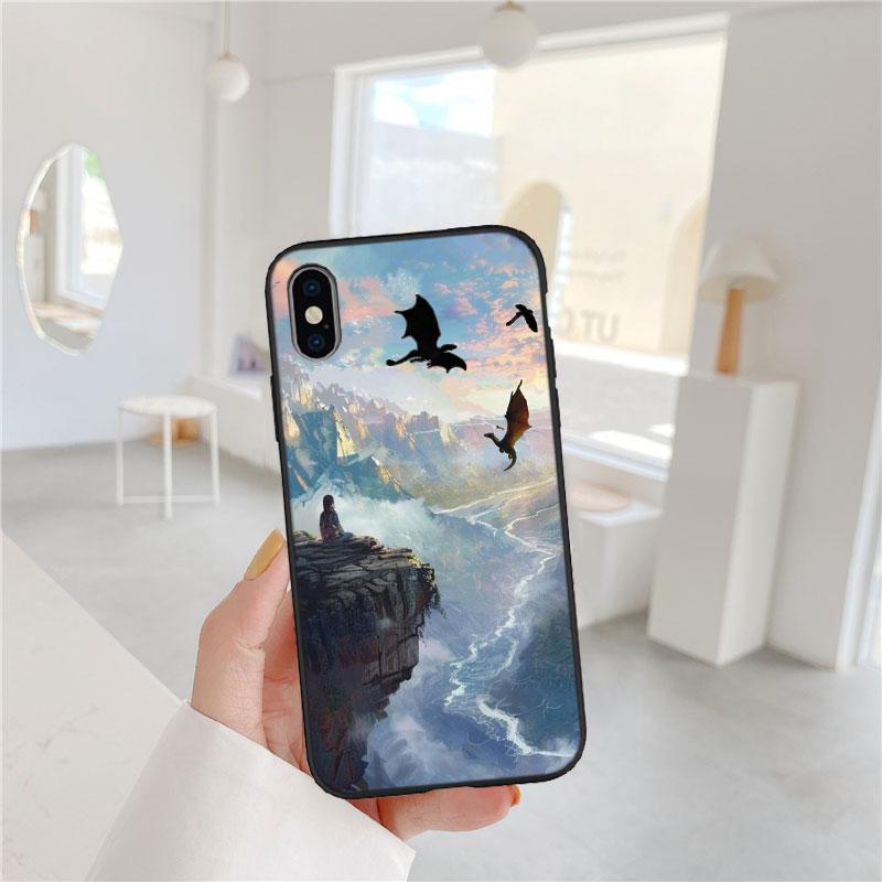 BF59 Fourth wing dragons Soft Shell Phone Case for Xiaomi Poco C40 C50 C51 C55 C65 C71 C75 F3 F5 F6 F7 M2 M3 Pro Ultra