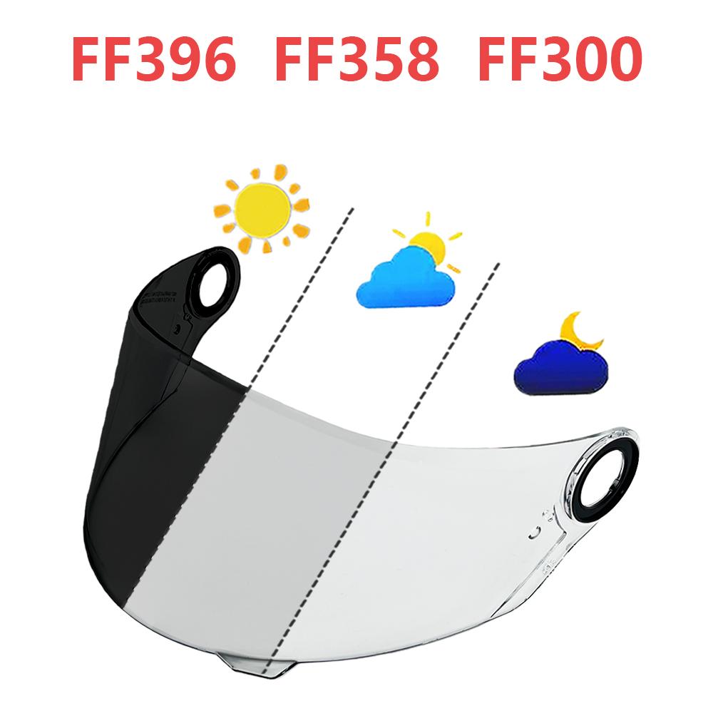 Photochromism FF396 FF358 FF300 FF358 for FW3 Gt Gtn Gtx Gt5 Gt2 Jokker R1 Reggae Super  Motorcycle Helmet Shield