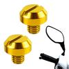 Motorradspiegelbolzen | 2 Stück Universelle Motorradspiegellochbolzen, Motorrad-Rückspiegel