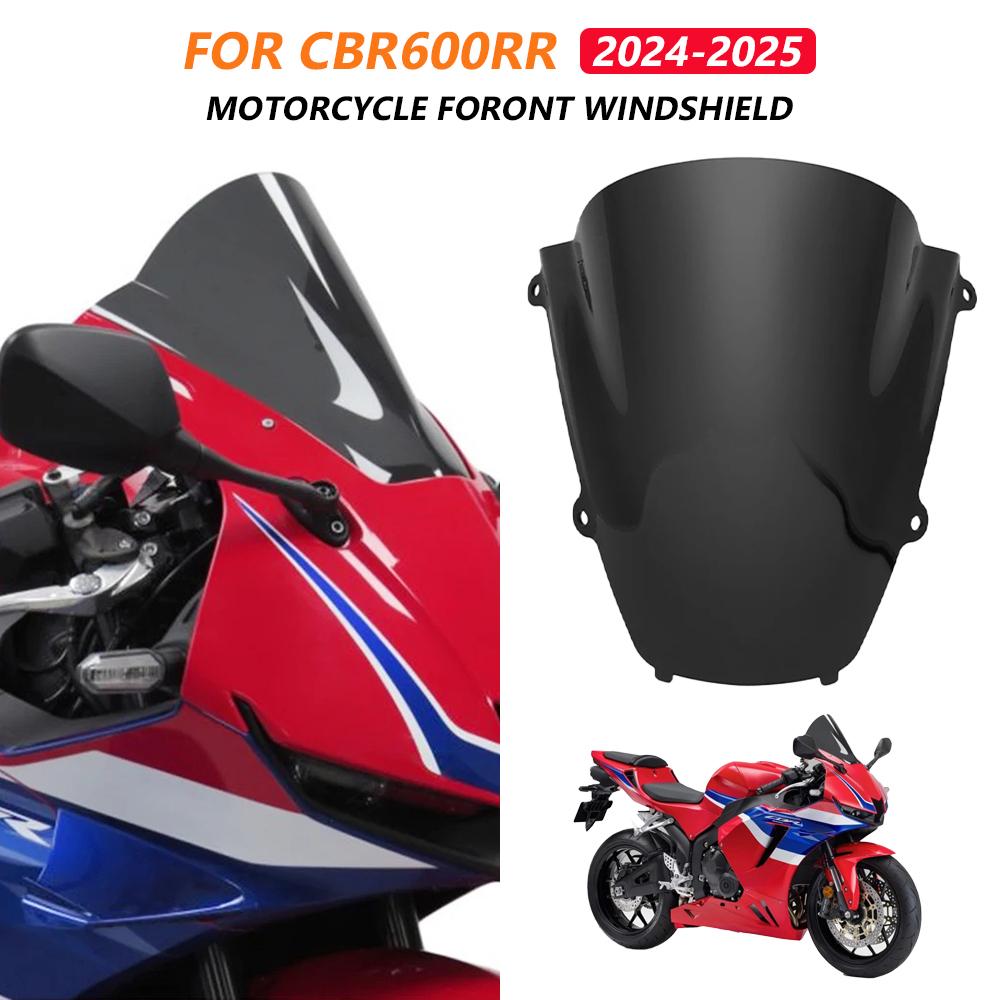 For Honda CBR600RR 2024 Cbr 600rr 2025 Motorcycle Frontal Aerodynamic Shield Racing Airflow Deflector Upper Fairing Visor