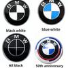 1 STÜCK 82mm 74mm Auto Front Haubenemblem Heckklappen-Logo für BMW E36 F20 E46 E39 E38 E90 E60 E87 E34 E53 X3 X5 X6 M Zubehör