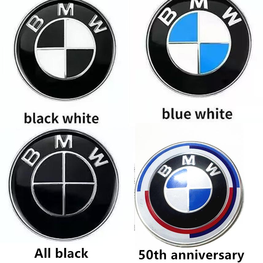 1 STÜCK 82mm 74mm Auto Front Haubenemblem Heckklappen-Logo für BMW E36 F20 E46 E39 E38 E90 E60 E87 E34 E53 X3 X5 X6 M Zubehör