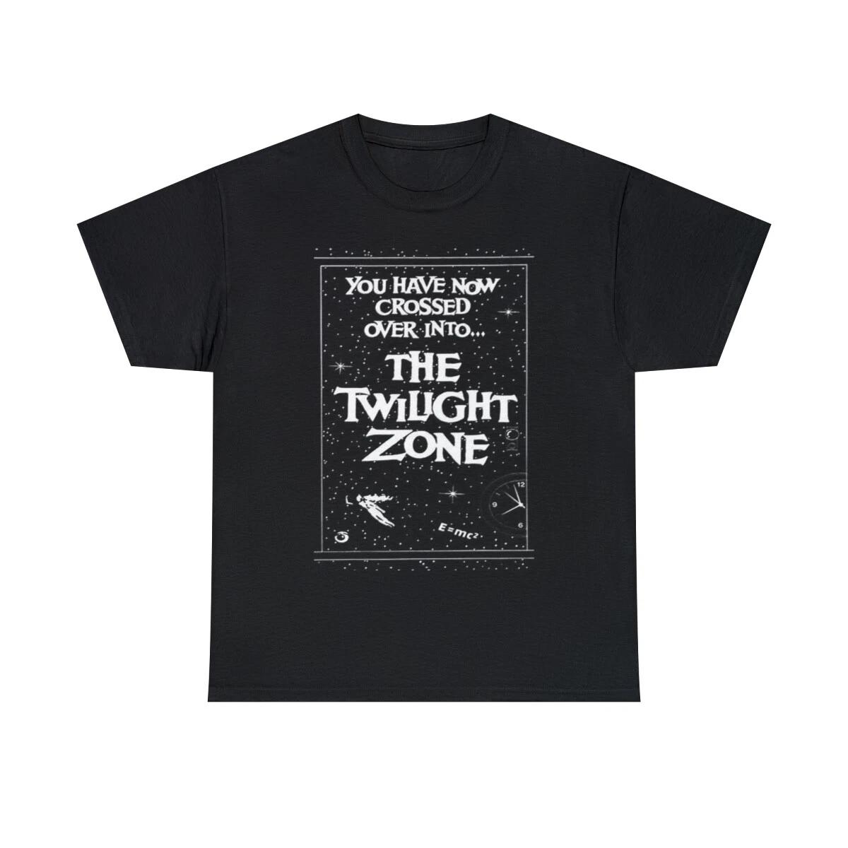 The Twilight Zone Men s Short Sleeve 100% Cotton T-shirt Mens Womens Tees Top XL