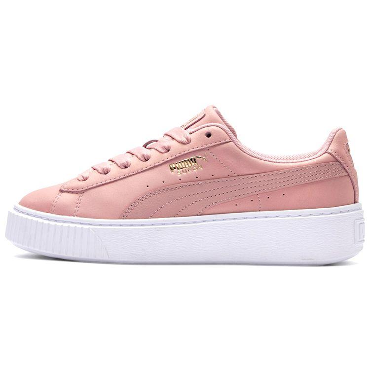 

Puma Platform Shimmer - Женские кроссовки Morning Glory Pink White 369593-01