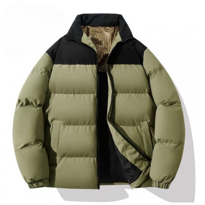 Winter Men's Cotton Coat Trend Thickened Jacket Men's Cotton Coat Men's Cotton Coat Fashionable and Versatile