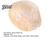 Shell Toy Clear Squeeze Stress Relief Glitter Sugar Ball TPR Sensory Soft Decompression Fidget Party Favors Reliever