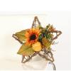 Pendente in legno Girasole Colore Autunnale Decorazione Girasole Zucca Colore Autunnale Decorazione Montaggio a Parete