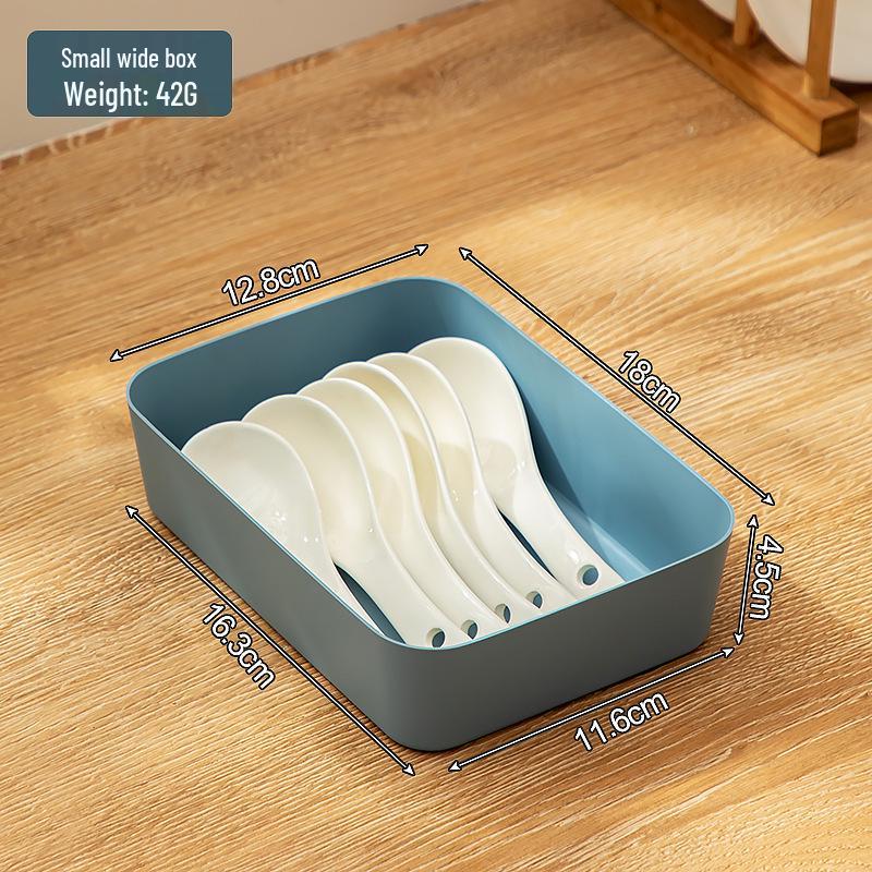 

Kitchen Utensil Organizer: Seasoning Rack, Cleaning Tool Bin & Chopstick Holder