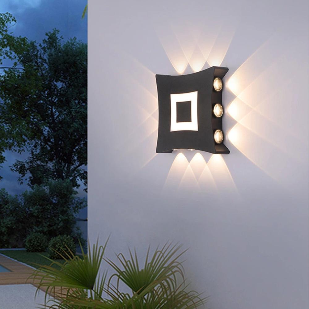 Wall Lamp LED 12W Up Down Wall Sconce Night Lamp Bedroom Indoor Outdoor Lighting For Home Room Decor Waterproof Street Light