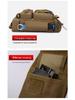 Multifunctional Tactical Sling Fishing Bag with Rod Holder | Men's Large Waist Pack Outdoor Backpack