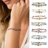 Colorful Enamel Beads Football Beaded Bracelet Beaded Link Chain  Fan Souvenir Jewelry