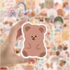 50 100Pcs Vintage Art Bohemia Stickers Retro Boho Cartoon Morandi Vinyl Decals For Laptop Scrapbooking Notebook Case Decor
