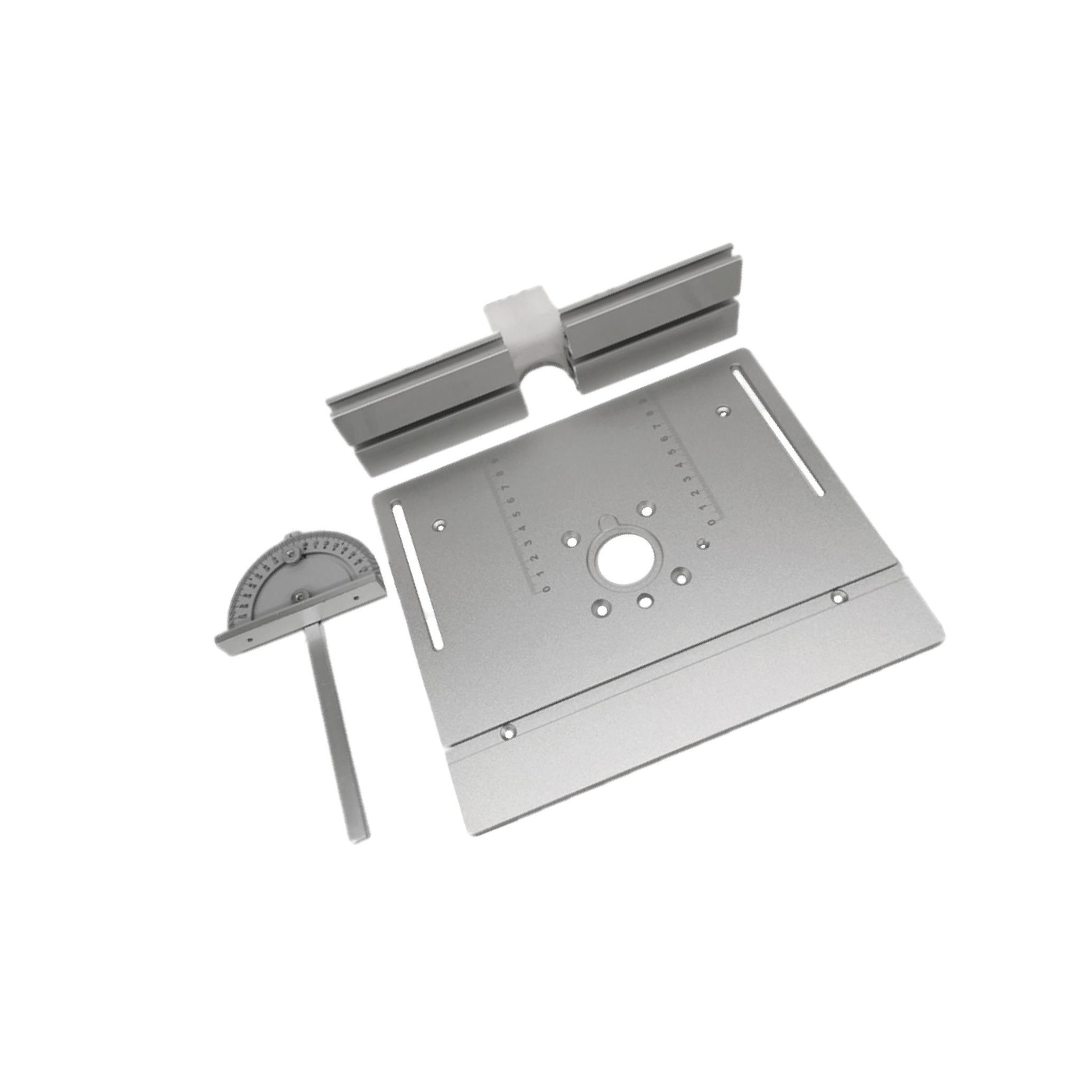 

Алюминиевая вставная пластина для фрезерного стола, столярные верстаки, инструмент для обрезки, золотистый