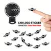 14/18/22MM Car Styling Remote Key Emblem Sticker Accessories For Mini Cooper JCW Works R50 R52 R53 R55 R56 R57 R58 R59 R60 R61 F G2