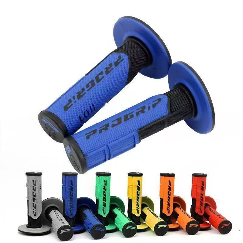 Motorcycle Grips Handle Bar 7/8 "22 24mm Universal Pit Bike Motocross Motorbike Rubber GEL Grip 7 Colors Motorcycle handlebar 5