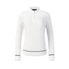 Fila Golf Series Simple Fashion Casual Sports Golf Versatile Comfortable Elegant Slim Fit Knitted Long Sleeve Sweater Women Sweater A11W615407FWT