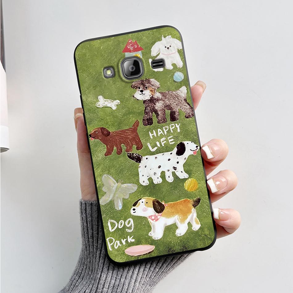 Pro Samsung Galaxy J3 J5 J7 2016 Pouzdro J320F J510F J710F Roztomilý Medvídek Kreslená Žába Měkký TPU Zadní Kryt Pro Samsung J5 2016 Pouzdro na Telefon