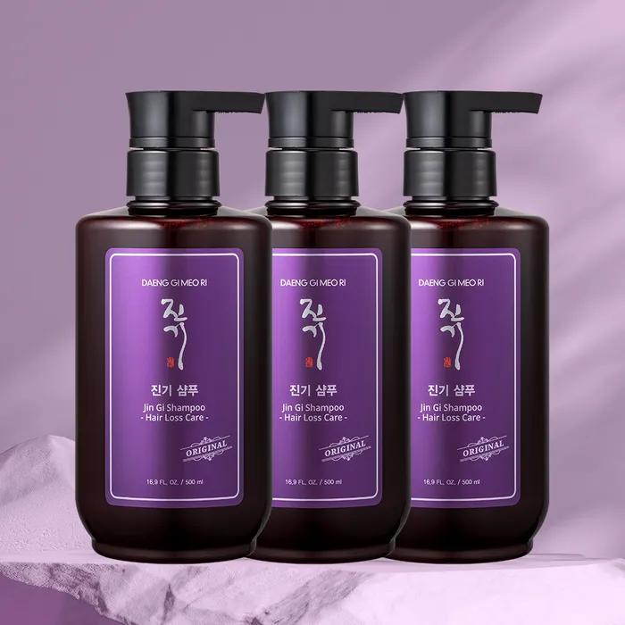 [Danggi Hair] Jinki Shampoo for Dry Hair 500ml x 3