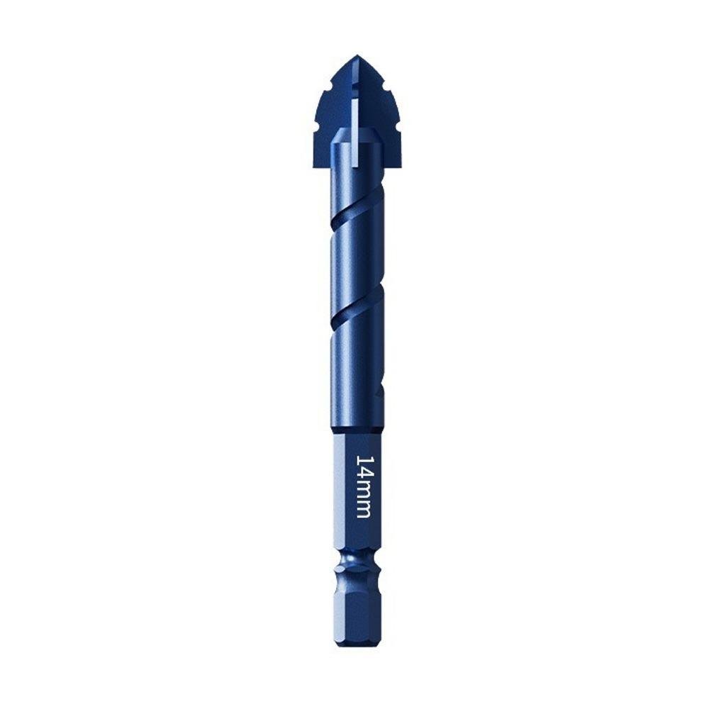Precision Drilling Spiral Drill Bit 6/8/10/12/14mm Triangle Drill Bit  Drilling Tool