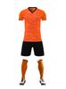 Training clothes Men and women Children Adult breathable quick-drying short-sleeved set Sports football jersey