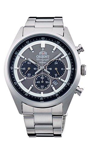 [ORIENT] ORIENT NEO70 s Solar Panda Watch, Made in Japan, with domestic manufacturer s warranty, WV0011TX, Men s, Dark Gray