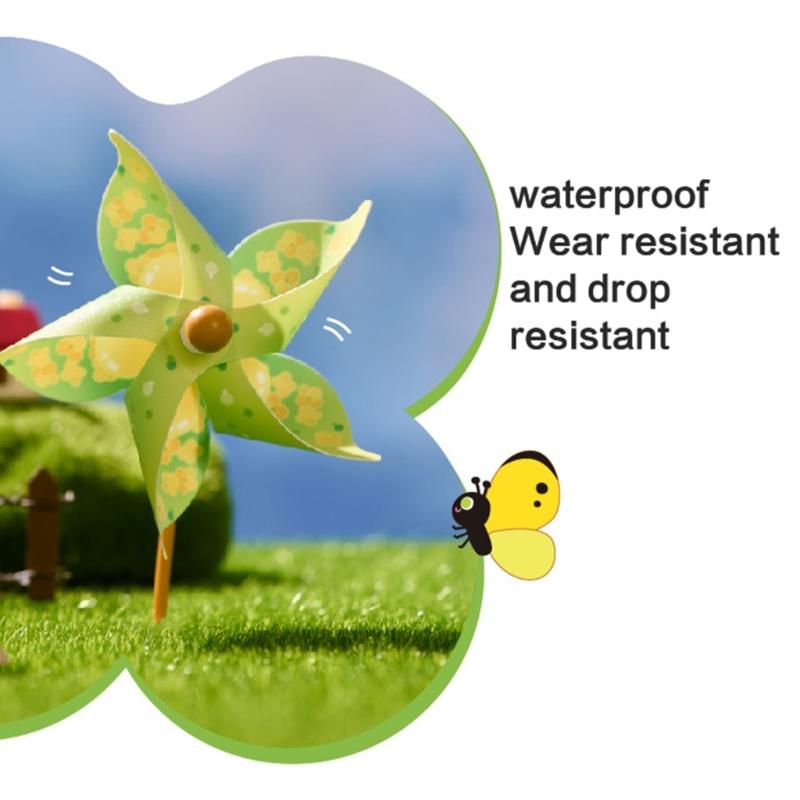 DIY Crafting Windmill Hair Clip Easy To Assemble Creative Hairpin Plastic Alloy Hairpieces Fashion Hair Accessories