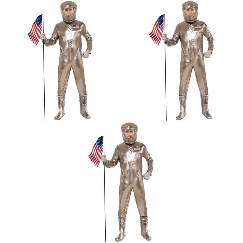 Premium Halloween Performance Costume For Men Featuring Stunning Silver Accents For Game Theme Events
