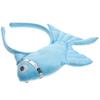 TOYANDONA Fish Headband, Goldfish Headband, Funny and Cute Animal Headgear, Halloween Plush Hair Accessory, Face Washing, Cosplay, Costume Parties,
