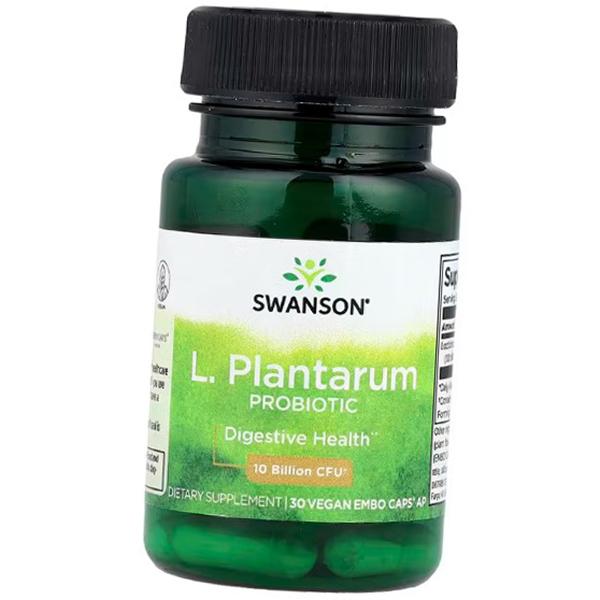 

Пробіотичні лактобактерії плантарум, L. Plantarum Probiotic, Swanson 30вегкапс (69280038) 30vcaps