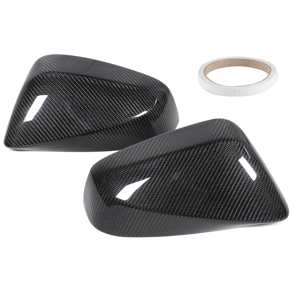 Carbon Fiber Rearview Mirror Cover Add On Decorative Caps Fit for NX200 300h 200t 300 2015 2020