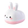 Cartoon Rabbit Tissue Box Creative Cute Toothpick Cotton Swab Box Multifunctional Tissue Organizer White