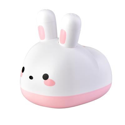 Cartoon Rabbit Tissue Box Creative Cute Toothpick Cotton Swab Box Multifunctional Tissue Organizer White