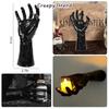 Halloween decorations, wall mounted creepy hands, life-size horror hands for gothic wall decoration to place candles