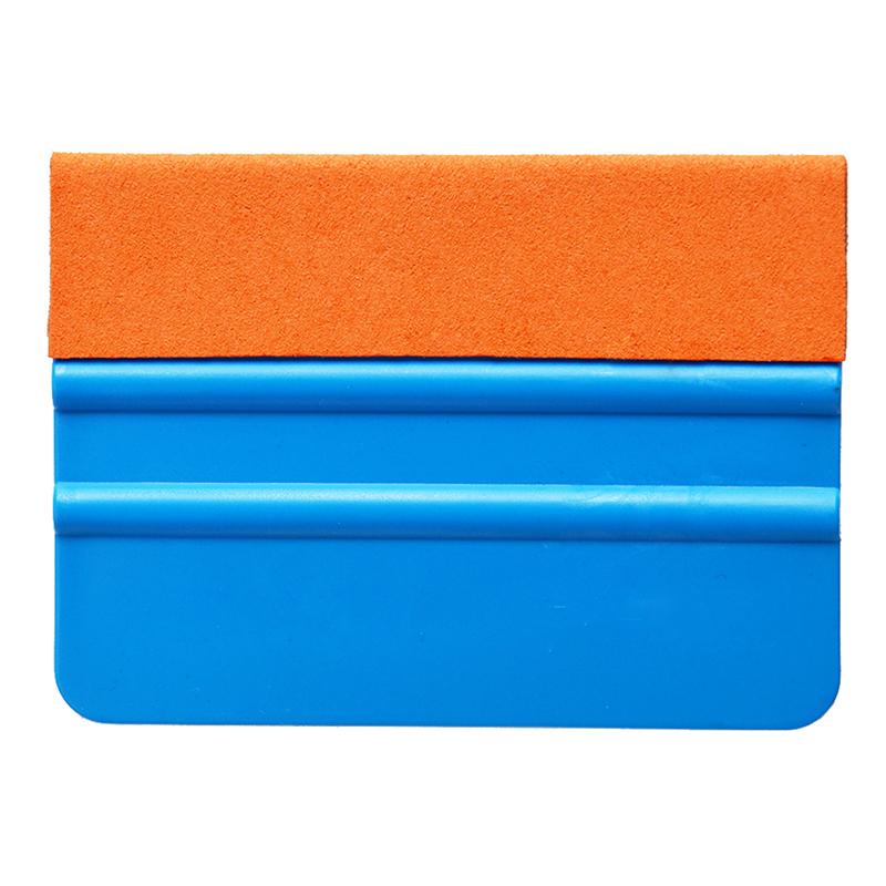 10Pcs 5×10Cm Suede Felt Cloth For 10Cm Card Squeegee Vinyl Car Wrap Window Tint Scraper Tool Replaceable No Scratch Edge Protect