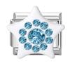 Shiny Zircon Bow Knot Cherry Heart Butterfly Pendant Italian Charm Links Fit 9mm Stainless Steel Bracelet Women DIY Making Gift