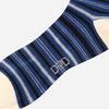 Multi-stripe Crew Socks (NAVY PATTERN)