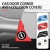 AAAYS1 2Pcs Car Door Corner Anti-Collision Strip Silicone Guard For Opel Vectra Zafira Meriva Mokka Grandland Vivaro Antara